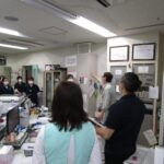 夜間想定防災避難訓練