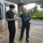 夜間想定防災避難訓練